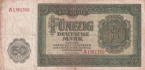 Seltene deutsche mark - seltene, 50