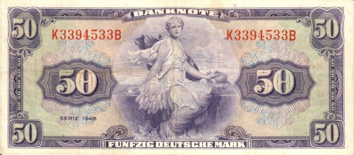 Banknote deutsche mark - 50,