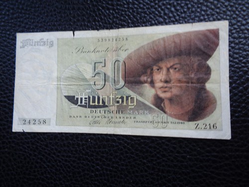 50mark 1948 bankdeutscher - 50mark, 1948.bankdeutscher