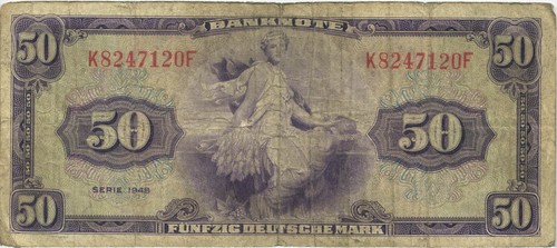 242 deutsche mark 1948 - 50,