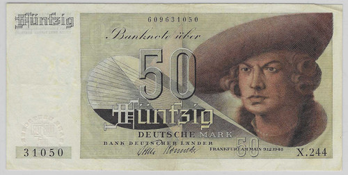 Germany deutschland mark - 50,