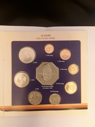 Jahre deutsche mark 1948 - 50,