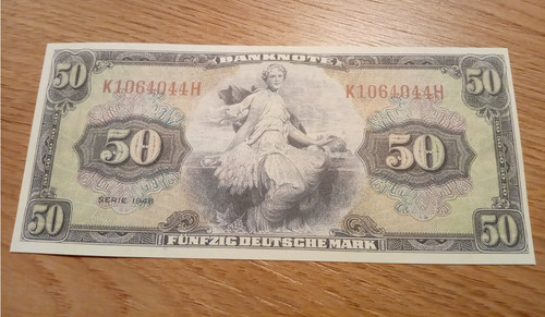 Deutsche mark 1948 - 50, mark,