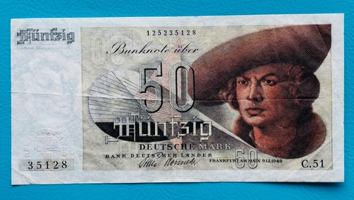Banknote aus deutschland - aus, 50