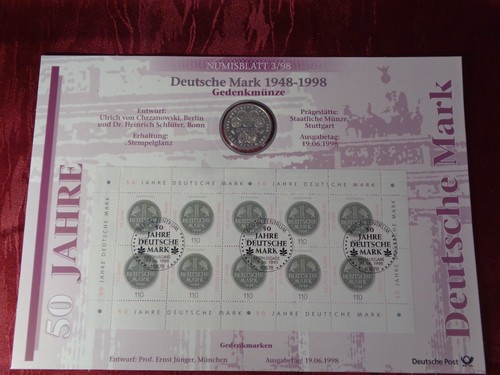 Numisblatt 50 jahre - 3/98,