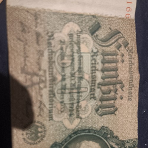 Banknote deutschland 50 - banknote,