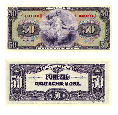 Fünfzig deutsche mark - fünfzig,