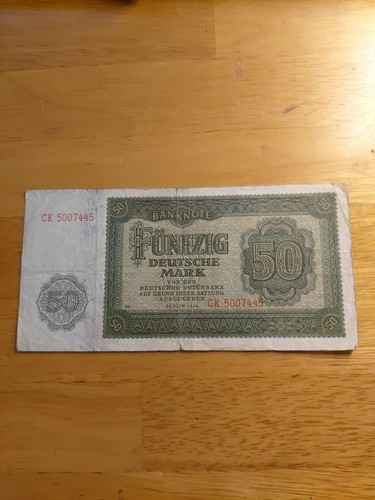 Deutsche mark 1948 banknote - 1948,