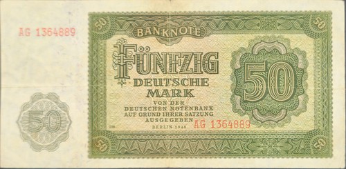 Deutschland mark - (ddr), 50