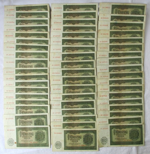 Banknoten mark ddr - 50,