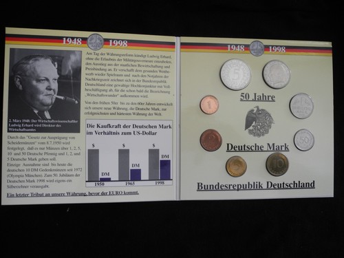 Jahre deutsche mark - 50, –