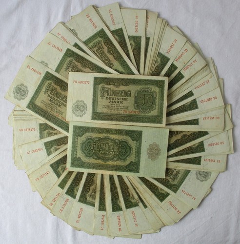 100 banknoten mark ddr - 50, 1948